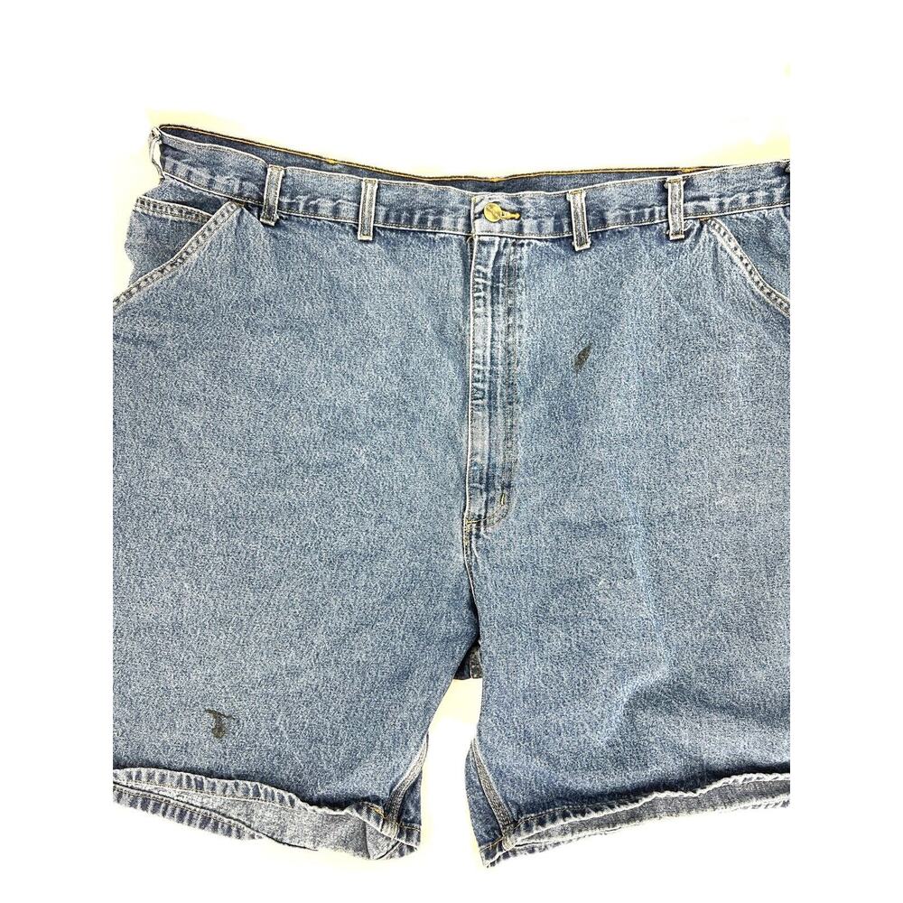 Carhartt Carpenter Jean Shorts Mens Size 50 Hammer Loop B28DPS 8” Inseam #7